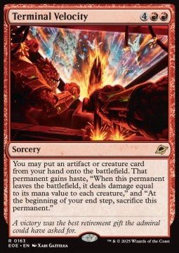 Terminal Velocity⁣ - Edge of Eternities⁣ (Rare)⁣ [163] - El Duelista