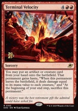 Terminal Velocity (V.1)⁣ - Edge of Eternities: Promos⁣ (Rare)⁣ [163] - El Duelista