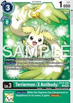 Terriermon (X Antibody) (BT16 - 038)⁣ - Beginning Observer⁣ (Uncommon)⁣ [038] - El Duelista