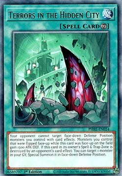 Terrors in the Hidden City (V.1 - Rare) - Phantom Revenge (Rare) [PHRE - 054] - El Duelista