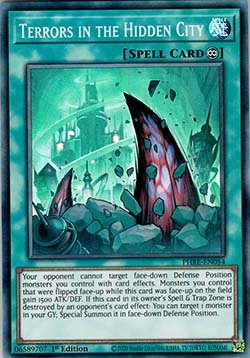 Terrors in the Hidden City (V.2 - Super Rare) - Phantom Revenge (Super Rare) [PHRE - 054] - El Duelista