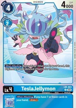 TeslaJellymon (LM - 003)⁣ - Exceed Apocalypse⁣ (Uncommon)⁣ [LM - 003] - El Duelista