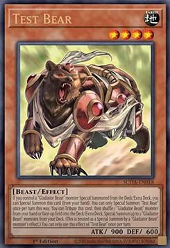 Test Bear (V.1 - Ultra Rare)⁣ - Supreme Darkness⁣ (Ultra Rare)⁣ [018] - El Duelista