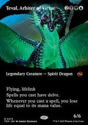 Teval, Arbiter of Virtue (V.2)⁣ - Tarkir: Dragonstorm: Extras⁣ (Mythic)⁣ [373] - El Duelista