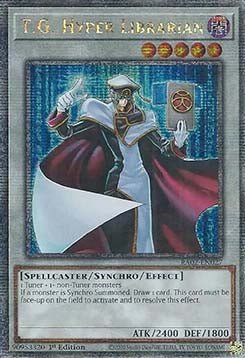 T.G. Hyper Librarian (V.5 - Quarter Century Secret Rare)⁣ - 25th Anniversary Rarity Collection II⁣ (Quarter Century Secret Rare)⁣ [027] - El Duelista
