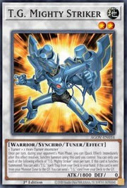 T.G. Mighty Striker - Age of Overlord (Super Rare) [AGOV - 034] - El Duelista