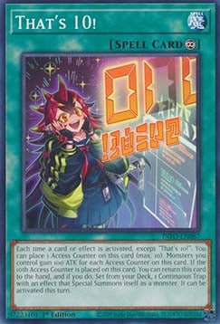 That's 10!⁣ - The Infinite Forbidden⁣ (Common)⁣ [067] - El Duelista