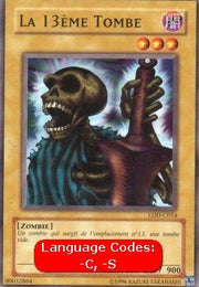 The 13th Grave (V.2 - Common)⁣ - Legend of Blue Eyes White Dragon (LDD)⁣ (Common)⁣ [014] - El Duelista