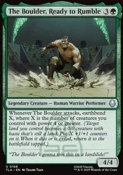 The Boulder, Ready to Rumble - Magic: The Gathering | Avatar: The Last Airbender (Uncommon) [TLA - 168] - El Duelista