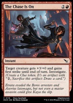 The Chase Is On⁣ - Murders at Karlov Manor⁣ (Common)⁣ [116] - El Duelista