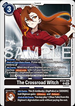The Crossroad Witch (BT24 - 086) (V.1) - Time Stranger (Rare) [BT - 24 - 086] - El Duelista