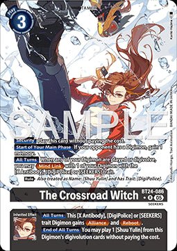 The Crossroad Witch (BT24 - 086) (V.2) - Time Stranger (Alternative Art) [BT - 24 - 086] - El Duelista