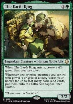 The Earth King - Magic: The Gathering | Avatar: The Last Airbender (Rare) [TLA - 172] - El Duelista