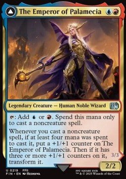 The Emperor of Palamecia // The Lord Master of Hell⁣ - Magic: The Gathering - FINAL FANTASY⁣ (Uncommon)⁣ [219] - El Duelista