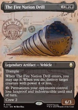 The Fire Nation Drill - Magic: The Gathering | Avatar: The Last Airbender: Extras (Rare) [XTLA - 321] - El Duelista