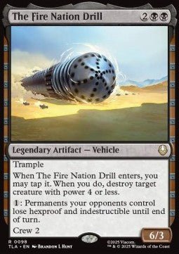 The Fire Nation Drill - Magic: The Gathering | Avatar: The Last Airbender (Rare) [TLA - 98] - El Duelista