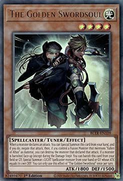 The Golden Swordsoul⁣ - Battles of Legend: Terminal Revenge⁣ (Ultra Rare)⁣ [109] - El Duelista