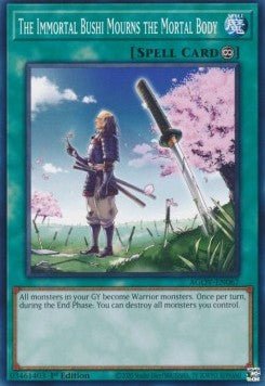 The Immortal Bushi Mourns the Mortal Body - Age of Overlord (Common) [AGOV - 067] - El Duelista