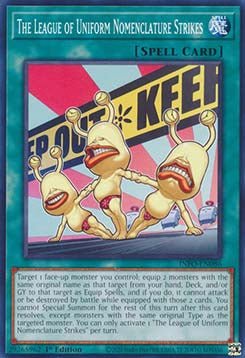 The League of Uniform Nomenclature Strikes⁣ - The Infinite Forbidden⁣ (Common)⁣ [086] - El Duelista