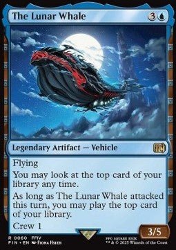 The Lunar Whale⁣ - Magic: The Gathering - FINAL FANTASY⁣ (Rare)⁣ [60] - El Duelista