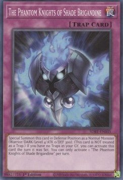 The Phantom Knights of Shade Brigandine⁣ - Structure Deck: Beware of Traptrix⁣ (Common)⁣ [035] - El Duelista