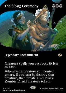 The Sibsig Ceremony⁣ - Tarkir: Dragonstorm: Extras⁣ (Rare)⁣ [340] - El Duelista