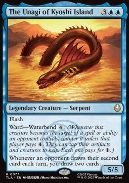 The Unagi of Kyoshi Island - Magic: The Gathering | Avatar: The Last Airbender (Rare) [TLA - 77] - El Duelista