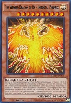 The Winged Dragon of Ra - Immortal Phoenix (V.1 - Rare) - Maze of the Master (Rare) [MZTM - 074] - El Duelista
