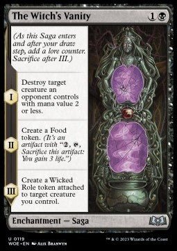 The Witch's Vanity⁣ - Wilds of Eldraine⁣ (Uncommon)⁣ [119] - El Duelista