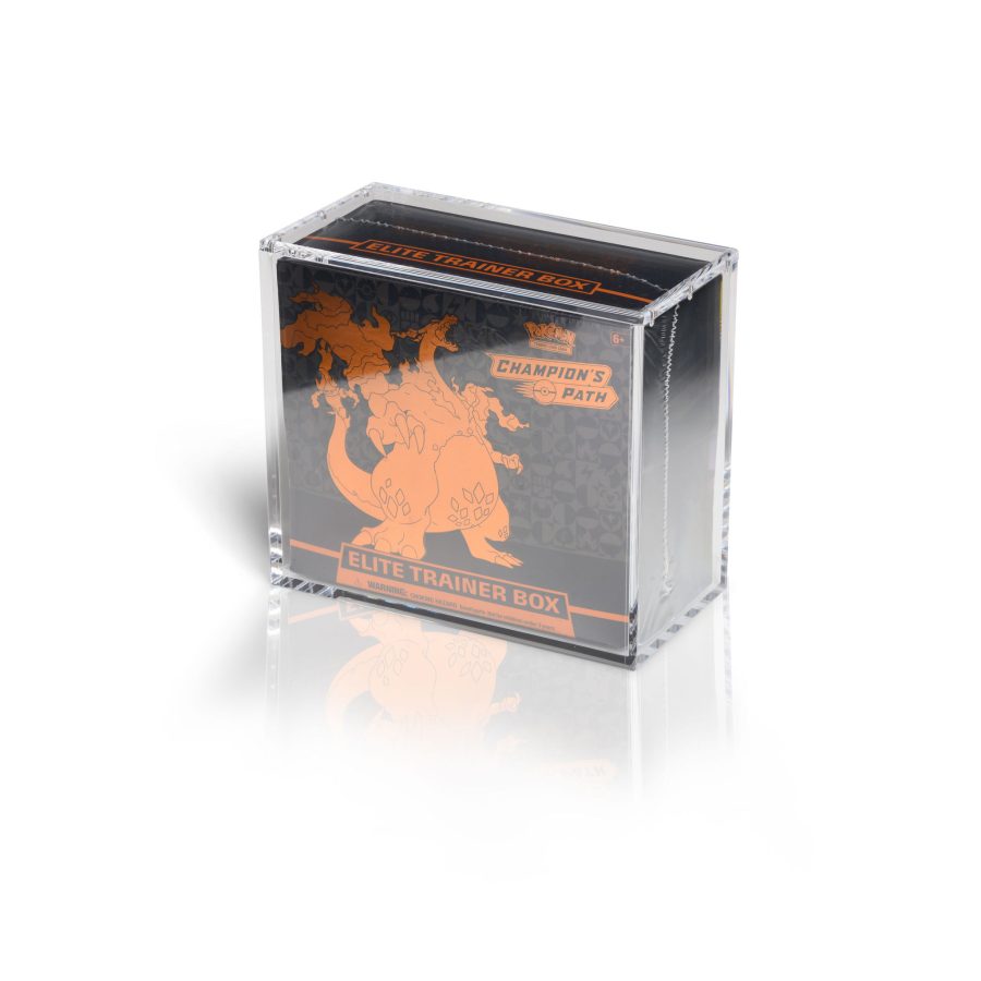 The Acrylic Box - Protector acrílico Pokémon ETB de 6 mm, foto oficial 3. ETB no incluida.
