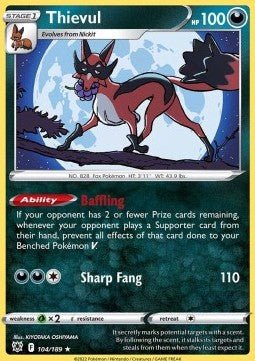 Thievul⁣ - Astral Radiance⁣ (Rare)⁣ [104] - El Duelista