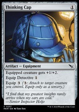 Thinking Cap⁣ - Murders at Karlov Manor⁣ (Common)⁣ [257] - El Duelista