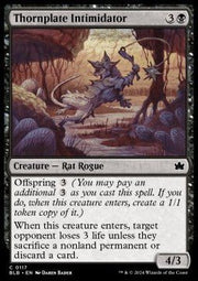 Thornplate Intimidator⁣ - Bloomburrow⁣ (Common)⁣ [117] - El Duelista