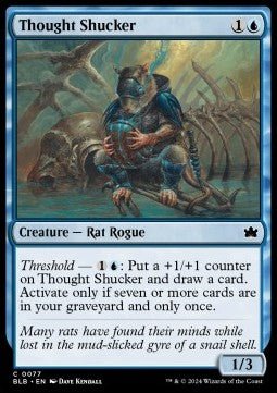 Thought Shucker⁣ - Bloomburrow⁣ (Common)⁣ [77] - El Duelista