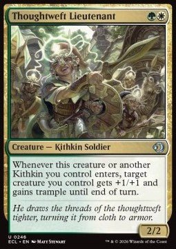 Thoughtweft Lieutenant - Lorwyn Eclipsed (Uncommon) [ECL - 246] - El Duelista