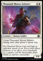Thousand Moons Infantry⁣ - The Lost Caverns of Ixalan⁣ (Common)⁣ [38] - El Duelista
