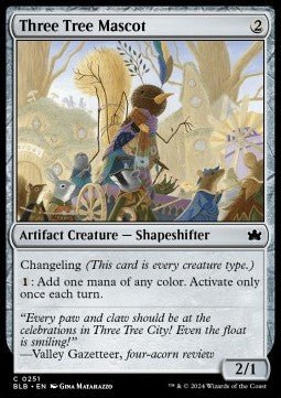 Three Tree Mascot⁣ - Bloomburrow⁣ (Common)⁣ [251] - El Duelista