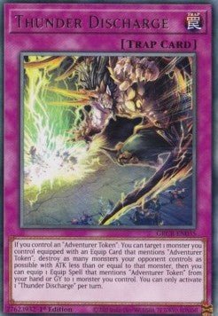 Thunder Discharge - The Grand Creators (Rare) [GRCR - 035] - El Duelista