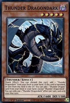 Thunder Dragondark (V.1 - Super Rare)⁣ - Quarter Century Bonanza⁣ (Super Rare)⁣ [018] - El Duelista