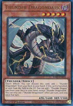 Thunder Dragondark (V.2 - Ultra Rare)⁣ - Quarter Century Bonanza⁣ (Ultra Rare)⁣ [018] - El Duelista