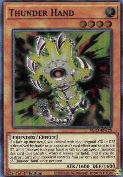 Thunder Hand - 2021 Tin of Ancient Battles (Super Rare) [MP21 - 120] - El Duelista
