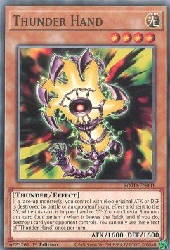 Thunder Hand - Rise of the Duelist (Common) [ROTD - 031] - El Duelista