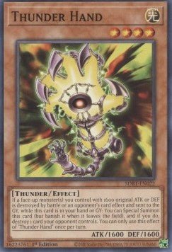 Thunder Hand⁣ - Structure Deck: Beware of Traptrix⁣ (Common)⁣ [022] - El Duelista