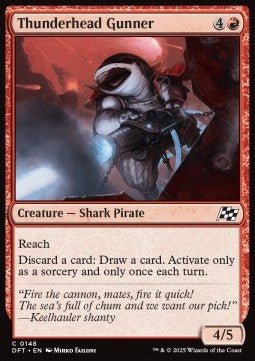 Thunderhead Gunner⁣ - Aetherdrift⁣ (Common)⁣ [148] - El Duelista