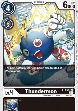 Thundermon (BT8 - 061)⁣ - New Awakening⁣ (Common)⁣ [061] - El Duelista