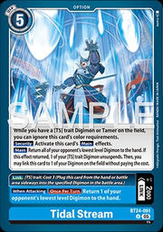 Tidal Stream (BT24 - 091) - Time Stranger (Uncommon) [BT - 24 - 091] - El Duelista