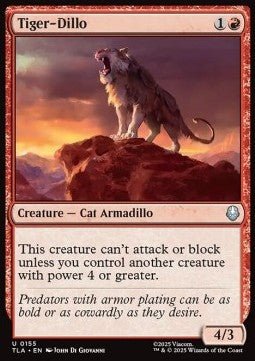 Tiger - Dillo - Magic: The Gathering | Avatar: The Last Airbender (Uncommon) [TLA - 155] - El Duelista