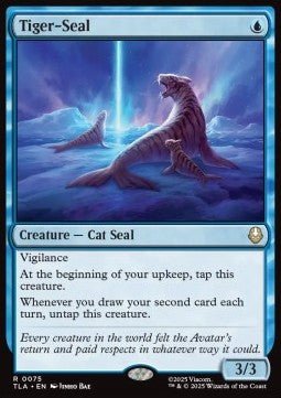 Tiger - Seal - Magic: The Gathering | Avatar: The Last Airbender (Rare) [TLA - 75] - El Duelista