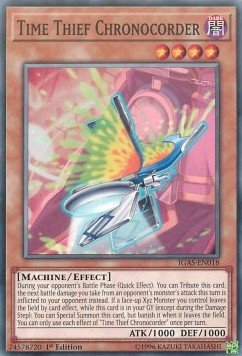 Time Thief Chronocorder - Ignition Assault (Common) [IGAS - 018] - El Duelista