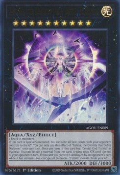 Tistina, the Divinity that Defies Darkness (V.1 - Ultra Rare) - Age of Overlord (Ultra Rare) [AGOV - 089] - El Duelista